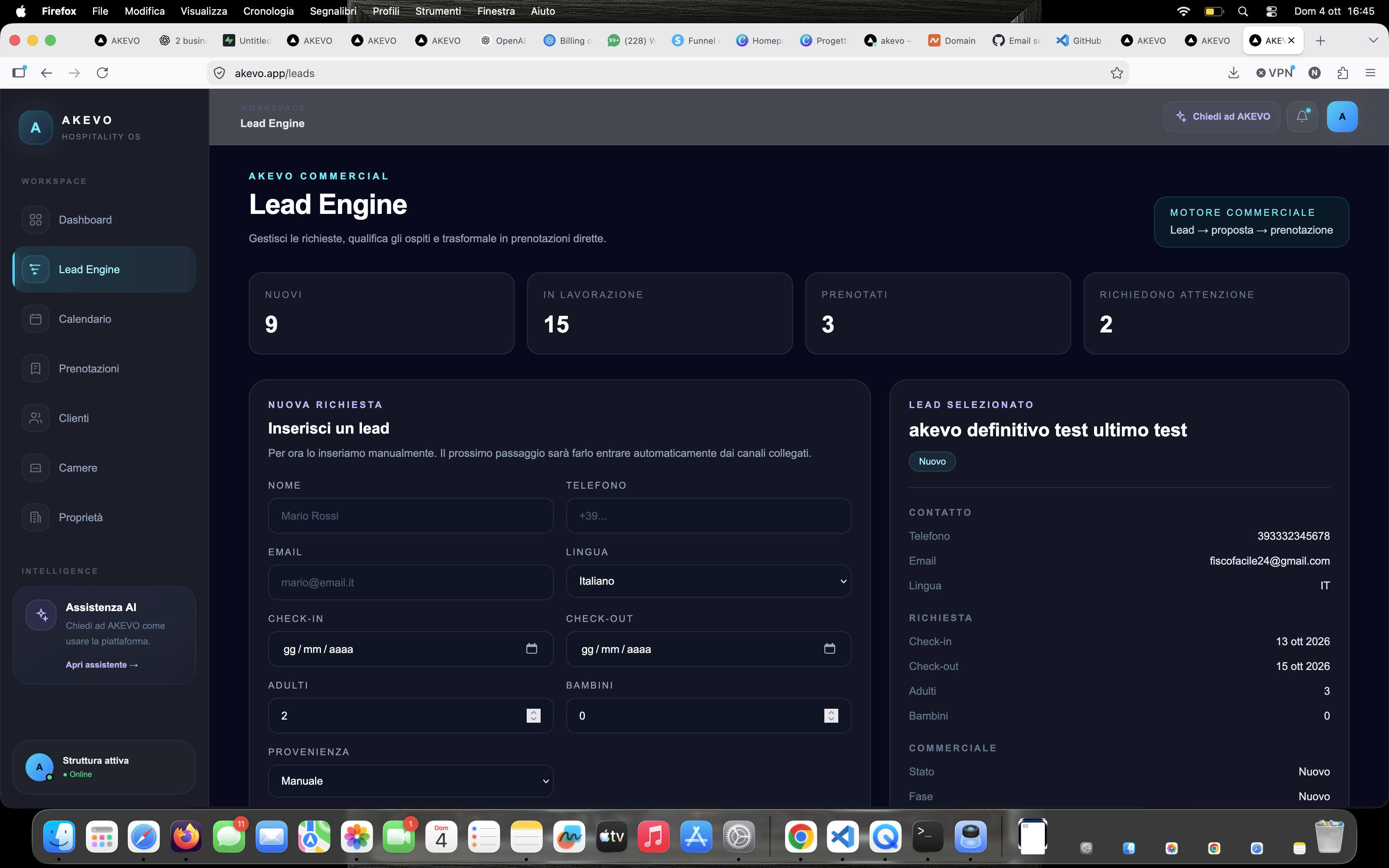 Lead Engine AKEVO